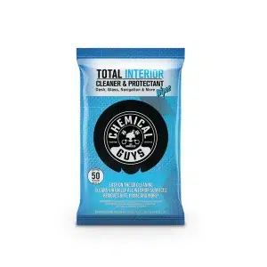 Maramice za brzo čišćenje enterijera u vozilu Chemical Guys Total Interior Cleaner Wipes